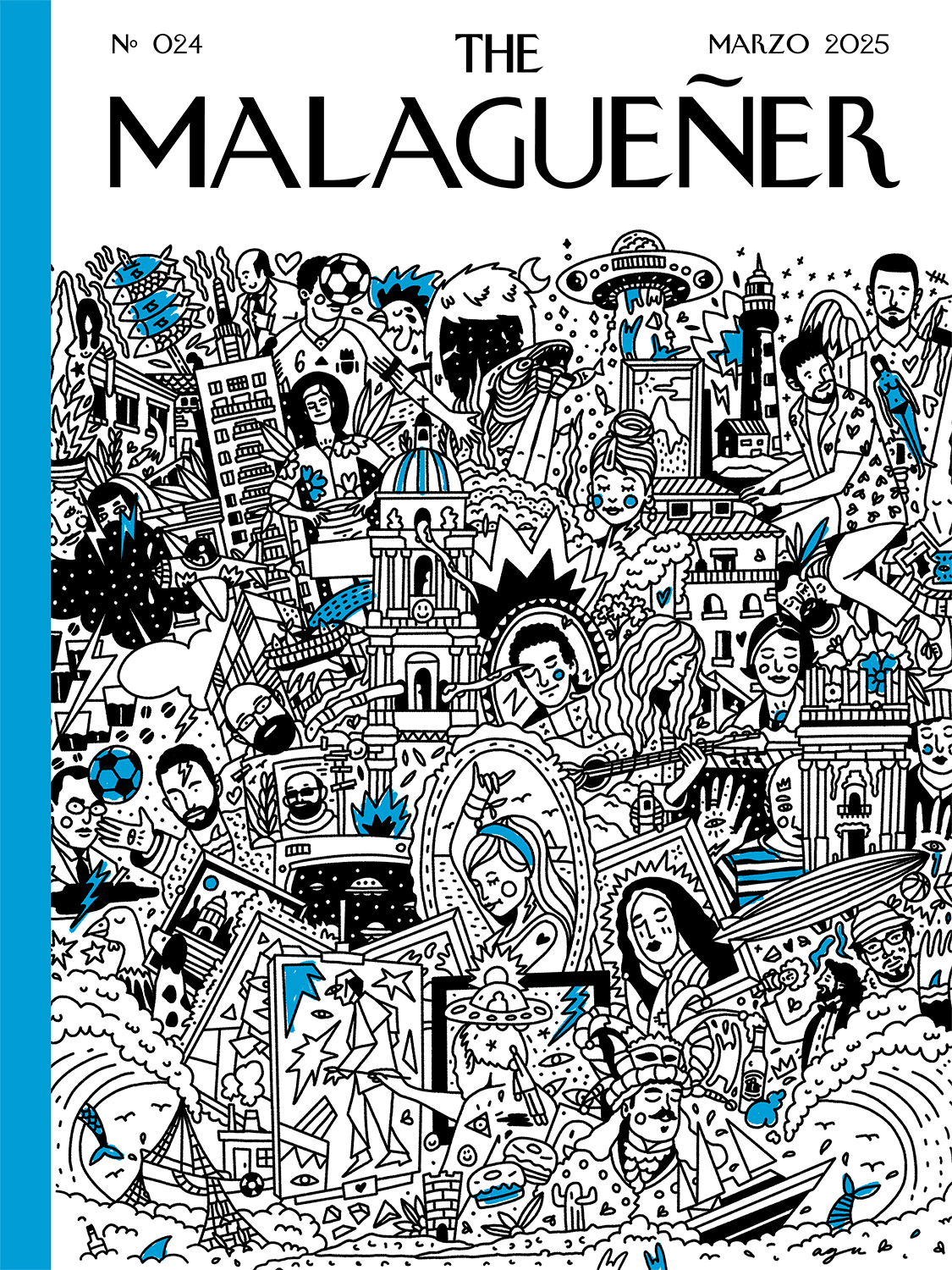 Nº024 The Malagueñer por Agu Méndez